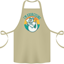 I'm Exorcising Funny Halloween Gym Fitness Cotton Apron 100% Organic Khaki