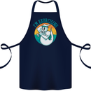 I'm Exorcising Funny Halloween Gym Fitness Cotton Apron 100% Organic Navy Blue