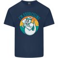 I'm Exorcising Funny Halloween Gym Fitness Kids T-Shirt Childrens Navy Blue