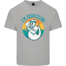 I'm Exorcising Funny Halloween Gym Fitness Kids T-Shirt Childrens Sports Grey