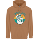 I'm Exorcising Funny Halloween Gym Fitness Mens 80% Cotton Hoodie Caramel Latte