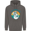 I'm Exorcising Funny Halloween Gym Fitness Mens 80% Cotton Hoodie Charcoal