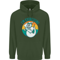 I'm Exorcising Funny Halloween Gym Fitness Mens 80% Cotton Hoodie Forest Green