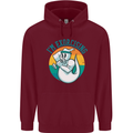 I'm Exorcising Funny Halloween Gym Fitness Mens 80% Cotton Hoodie Maroon