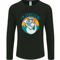 I'm Exorcising Funny Halloween Gym Fitness Mens Long Sleeve T-Shirt Black