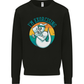 I'm Exorcising Funny Halloween Gym Fitness Mens Sweatshirt Jumper Black