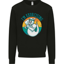 I'm Exorcising Funny Halloween Gym Fitness Mens Sweatshirt Jumper Black
