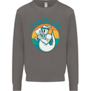 I'm Exorcising Funny Halloween Gym Fitness Mens Sweatshirt Jumper Charcoal