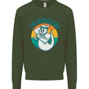 I'm Exorcising Funny Halloween Gym Fitness Mens Sweatshirt Jumper Forest Green