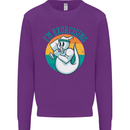 I'm Exorcising Funny Halloween Gym Fitness Mens Sweatshirt Jumper Purple