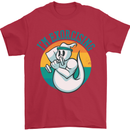 I'm Exorcising Funny Halloween Gym Fitness Mens T-Shirt Cotton Gildan Red