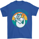 I'm Exorcising Funny Halloween Gym Fitness Mens T-Shirt Cotton Gildan Royal Blue