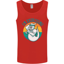 I'm Exorcising Funny Halloween Gym Fitness Mens Vest Tank Top Red