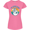 I'm Exorcising Funny Halloween Gym Fitness Womens Petite Cut T-Shirt Azalea