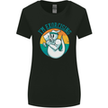 I'm Exorcising Funny Halloween Gym Fitness Womens Wider Cut T-Shirt Black