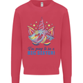 I'm Going to Be a Big Sister Unicorn Kids Sweatshirt Jumper Heliconia