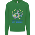 I'm Going to Be a Big Sister Unicorn Kids Sweatshirt Jumper Irish Green
