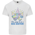 I'm Going to Be a Big Sister Unicorn Kids T-Shirt Childrens White