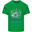 I'm Going to Be a Big Sister Unicorn Mens Cotton T-Shirt Tee Top Irish Green