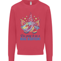 I'm Going to Be a Big Sister Unicorn Mens Sweatshirt Jumper Heliconia