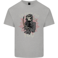 I'm Here For You Grim Reaper Skull Devil Kids T-Shirt Childrens Sports Grey