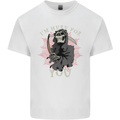 I'm Here For You Grim Reaper Skull Devil Kids T-Shirt Childrens White