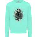I'm Here For You Grim Reaper Skull Devil Mens Sweatshirt Jumper Peppermint