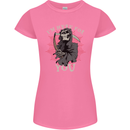 I'm Here For You Grim Reaper Skull Devil Womens Petite Cut T-Shirt Azalea