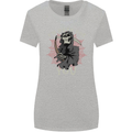 I'm Here For You Grim Reaper Skull Devil Womens Wider Cut T-Shirt Sports Grey
