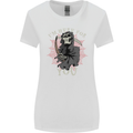 I'm Here For You Grim Reaper Skull Devil Womens Wider Cut T-Shirt White