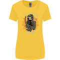 I'm Here For You Grim Reaper Skull Devil Womens Wider Cut T-Shirt Yellow