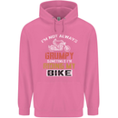 I'm Not Always Grumpy Biker Motorcycle Childrens Kids Hoodie Azalea