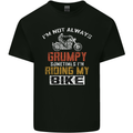 I'm Not Always Grumpy Biker Motorcycle Kids T-Shirt Childrens Black