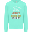 I'm Not Always Grumpy Biker Motorcycle Mens Sweatshirt Jumper Peppermint
