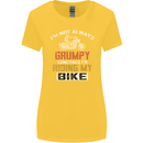 I'm Not Always Grumpy Biker Motorcycle Womens Wider Cut T-Shirt Yellow