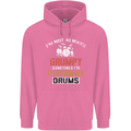 I'm Not Always Grumpy Drums Drummer Funny Childrens Kids Hoodie Azalea