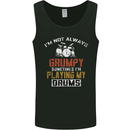 I'm Not Always Grumpy Drums Drummer Funny Mens Vest Tank Top Black