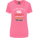 I'm Not Always Grumpy Drums Drummer Funny Womens Wider Cut T-Shirt Azalea