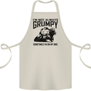 I'm Not Always Grumpy Motorbike Biker Funny Cotton Apron 100% Organic Natural