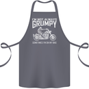 I'm Not Always Grumpy Motorbike Motorcycle Cotton Apron 100% Organic Steel