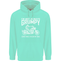 I'm Not Always Grumpy Motorbike Motorcycle Mens 80% Cotton Hoodie Peppermint