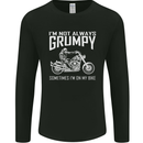 I'm Not Always Grumpy Motorbike Motorcycle Mens Long Sleeve T-Shirt Black