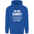 I'm Not Clumsy Funny Slogan Joke Beer Childrens Kids Hoodie Royal Blue