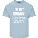 I'm Not Clumsy Funny Slogan Joke Beer Kids T-Shirt Childrens Light Blue