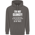 I'm Not Clumsy Funny Slogan Joke Beer Mens 80% Cotton Hoodie Charcoal