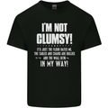 I'm Not Clumsy Funny Slogan Joke Beer Mens Cotton T-Shirt Tee Top Black