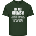 I'm Not Clumsy Funny Slogan Joke Beer Mens Cotton T-Shirt Tee Top Forest Green