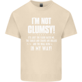 I'm Not Clumsy Funny Slogan Joke Beer Mens Cotton T-Shirt Tee Top Natural