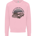 I'm Not Old I'm a Classic Kids Sweatshirt Jumper Light Pink