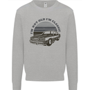 I'm Not Old I'm a Classic Kids Sweatshirt Jumper Sports Grey